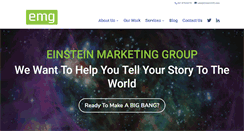 Desktop Screenshot of einsteinmg.com